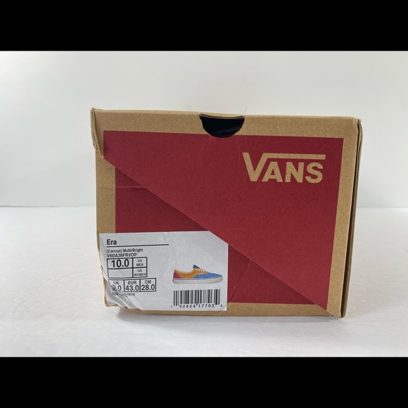 Vans Era Canvas Multi Colour Bright Sneakers - Picture 6 of 7